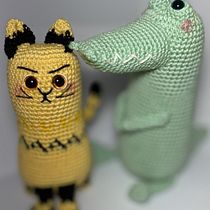 Meu projeto do curso: Crochê: crie e transforme seus amigurumis. Arts, Crafts, To, Design, Fiber Arts, DIY, Crochet, Amigurumi, and Textile Design project by Bianca Souza - 08.24.2023