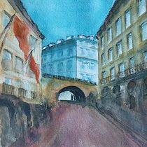 Mi proyecto del curso: Representación arquitectónica en acuarela. Un projet de Illustration traditionnelle, Esquisse , Dessin, Aquarelle, Illustration architecturale , et Carnet de croquis de acuarelidad - 24.08.2023