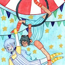 Meu projeto do curso: Ilustração de personagens imaginários com aquarela. Character Design, Painting, Drawing, Watercolor Painting, and Children's Illustration project by Laura Pereira de Oliveira - 09.01.2023
