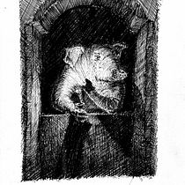 Mein Abschlussprojekt für den Kurs: Surrealistische Illustration mit Finelinern. Ilustração tradicional, Desenho, Desenho realista, Desenho artístico e Ilustração com tinta projeto de Pavlo M - 25.08.2023