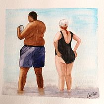 Mon projet du cours : Croquis de personnages à l'aquarelle Ein Projekt aus dem Bereich Skizzenentwurf, Aquarellmalerei und Anatomische Zeichnung von France BOISSY - 25.08.2023