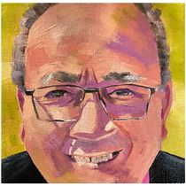 Mi proyecto del curso: Retrato con pintura al óleo: explora la luz y las sombras. Fine Arts, Painting, and Oil Painting project by Hugo Villegas - 08.25.2023
