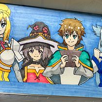 Mi proyecto del curso: Coloreado con marcadores para dibujo manga. Traditional illustration, Comic, Color Theor, and Manga project by Eziel Dominguez - 08.22.2023