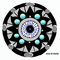 Mi proyecto del curso: El arte de dibujar mandalas: crea patrones geométricos. Drawing & Ink Illustration project by lic_anamariagrob - 08.25.2023