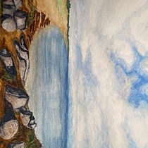 My project for course: Painting Realistic Watercolor Landscapes. Projekt z dziedziny  Sztuki piękne,  Malarstwo, Malowanie akwarelą, Sketching, Ilustracja naturalist i czna użytkownika link_marina - 22.08.2023