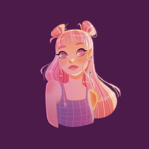 Meu projeto do curso: Retrato de personagens em estilo cartoon com Procreate. Character Design, Digital Illustration, Digital Drawing, and Digital Painting project by livi_ilustras - 08.26.2023