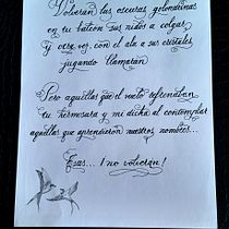 Mi proyecto del curso: Caligrafía inglesa de la A a la Z. Calligraph project by rossdecoart - 08.26.2023