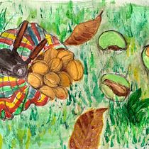 My project for Illustrating Nature: A Creative Exploration. Traditional illustration, Painting, Watercolor Painting, Drawing, Naturalistic Illustration & Ink Illustration project by Arina Liría - 09.09.2023