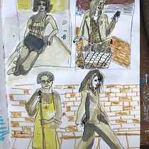 Mijn project van de cursus: Schetsboekoefeningen voor artistieke groei. Ilustração tradicional, Artes plásticas, Esboçado, Desenho, e Sketchbook projeto de Elja Stoel - 27.08.2023