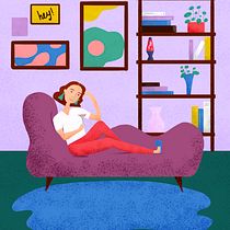 My project for course: Colorful Digital Illustration in Procreate. Un progetto di Illustrazione tradizionale, Disegno, Illustrazione digitale e Disegno digitale di Ecem Aşık - 26.08.2023