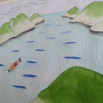 Mi proyecto del curso: Técnicas modernas de acuarela: colores, fantasía y emoción. Traditional illustration, Fine Arts, Painting, and Watercolor Painting project by jlozano_torres - 08.24.2023