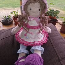 Mi proyecto del curso: Elaboración de muñecas amigurumi románticas Ein Projekt aus dem Bereich H, werk, Spielzeugdesign, Weben, Crochet, Amigurumi und Textildesign von Ceci - 27.08.2023