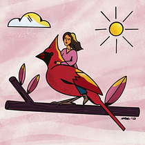 Mi proyecto del curso: Composición creativa para ilustración con Procreate. Ilustração tradicional, Criatividade, Ilustração digital, e Desenho digital projeto de Marcela Altamirano - 27.08.2023