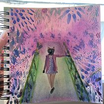 Experimentación: Puentes colgantes. Ilustração tradicional, Artes plásticas, Esboçado, Desenho, e Sketchbook projeto de Cecilia Villarroel Vergara - 27.08.2023