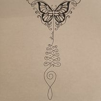 Mon projet du cours : Tatouage pour débutants. Tattoo Design project by dantin_audrey - 08.27.2023