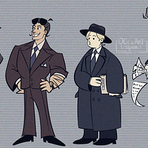 Meu projeto do curso: Design de personagens retrô para animação. Animation, 2D Animation, and 3D Character Design project by r_unar - 08.26.2023