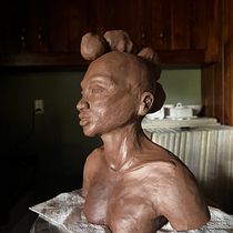 My project for course: Introduction to Clay Figurative Sculpture. Fine Arts, and Sculpture project by Wendy Darling - 09.27.2023