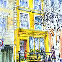 Mi proyecto del curso: Dibujo arquitectónico con acuarela y tinta. Sketching, Drawing, Watercolor Painting, Architectural Illustration, Sketchbook & Ink Illustration project by Fernando Ramirez - 08.28.2023