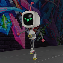 Mi proyecto del curso: Introducción al diseño y modelado 3D con Blender. Motion Graphics, Character Design, Product Design, and 3D Modeling project by Belen Ruggiero - 08.28.2023