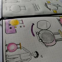 Meu projeto do curso: Introdução ao sketching para design de produto. Un proyecto de Diseño, Diseño de producto, Bocetado, Dibujo y Sketchbook de raiany - 28.08.2023