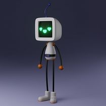 Mi proyecto del curso: Introducción al diseño y modelado 3D con Blender. Character Design, and 3D Modeling project by Esteban Carvajal Araya - 08.29.2023