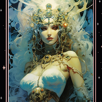 Mon projet du cours : Tarot des Jours. Un projet de Design , Illustration traditionnelle, Design graphique, Illustration numérique , et Narration de Alexandre Prugnières - 28.08.2023