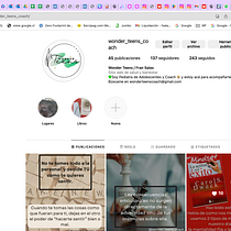 Mi proyecto del curso: Estrategia de marca en Instagram. Social Media, Digital Marketing, Mobile Marketing, Instagram, Communication, Instagram Marketing, Br, and Strateg project by Francisca Salas - 08.29.2023