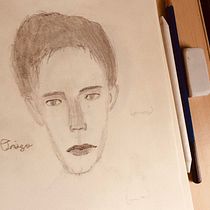 My project for course: Portrait Sketchbooking: Explore the Human Face. Sketching, Drawing, Portrait Drawing, Artistic Drawing, and Sketchbook project by Iris Fleur Mercado - 08.30.2023