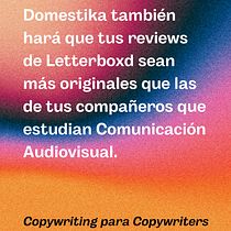 Mi proyecto del curso: Copywriting para copywriters.. Un progetto di Pubblicità, Cop, writing, Stor, telling e Comunicazione di Daria Karygina - 30.08.2023