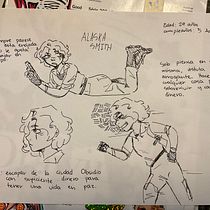 Mi proyecto del curso: Creación de personajes manga. Traditional illustration, Character Design, Comic, and Manga project by Zyanya Hernández Quiroa - 08.30.2023