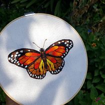 Mi proyecto del curso: Técnicas de bordado realista. Traditional illustration, Embroider, and Textile Design project by Miriam JT - 08.30.2023