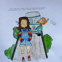 Mi proyecto del curso: Introducción a la creación de personajes estilo cartoon. Un projet de Illustration traditionnelle, Conception de personnages , et Dessin de Daniela Camacho - 30.08.2023