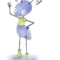 My project for course: Picturebook Character Illustration with Procreate. Projekt z dziedziny Trad, c, jna ilustracja, Projektowanie postaci, Ilustracja c, frowa, Ilustracje dla dzieci i Narracja użytkownika Claire Garner Mordew - 30.08.2023