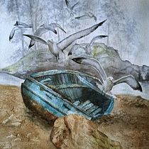 Il mio progetto del corso: Acquerello: masterclass sulle texture. Fine Arts, Painting, and Watercolor Painting project by Margherita - 08.31.2023