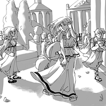Mi proyecto del curso: Fundamentos del dibujo de personas a partir de la imaginación. Traditional illustration, Fine Arts, Sketching, Pencil Drawing, Drawing, Artistic Drawing, and Figure Drawing project by Duvan Garcia - 08.27.2023