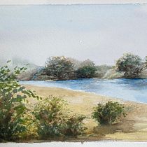Mon projet du cours : Vos voyages à l'aquarelle. Projekt z dziedziny Malowanie akwarelą użytkownika marie makiko - 03.08.2023
