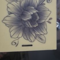 My project for course: Botanical Tattoo with Pointillism. Ilustração tradicional, Desenho de tatuagens e Ilustração botânica projeto de Natalia Garcia - 01.09.2023