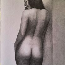 Mi proyecto del curso: Dibujo de la figura humana en movimiento Ein Projekt aus dem Bereich Bildende Künste, Skizzenentwurf, Bleistiftzeichnung, Zeichnung und Realistische Zeichnung von CARLOS BER - 01.09.2023