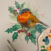 My project for course: Gouache: Paint Natural Worlds from Imagination. Character Design, Painting, Drawing, Children's Illustration, and Gouache Painting project by lynnecampen - 09.01.2023