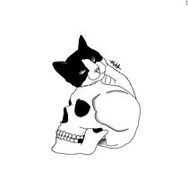 Meu projeto do curso: Ilustração de tatuagens blackwork do zero. Un projet de Illustration traditionnelle, Dessin, Illustration numérique, Conception de tatouage , et Dessin numérique de Yasmin Harumi Furuta Alves - 02.09.2023