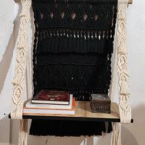 Mi proyecto del curso: Macramé: crea diseños originales con nudos sencillos Ein Projekt aus dem Bereich Erweiterungsentwicklung, Dekoration von Innenräumen, Weben und Makramee von shiroi_yoy - 02.09.2023