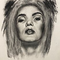 My project for course: Artistic Charcoal Portraiture: Creating Atmosphere. Ilustração tradicional, Artes plásticas, Desenho, Desenho de retrato, Desenho realista, e Desenho artístico projeto de Melissa McAuliffe - 01.09.2023