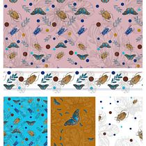 My project for course: Art Licensing 101: Build Your Illustration Career. Traditional illustration, Design Management, Marketing, Pattern Design, and Portfolio Development project by Vladlena M - 09.02.2023
