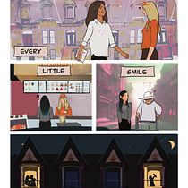 Mon projet du cours : Création d'une BD sur Procreate. Design, Traditional illustration, Comic, Digital Illustration, and Digital Design project by Costisella Anne - 09.02.2023