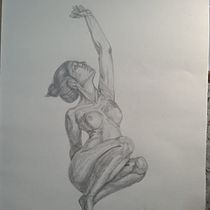 Mi proyecto del curso: Dibujo de la figura humana en movimiento Ein Projekt aus dem Bereich Bildende Künste, Skizzenentwurf, Bleistiftzeichnung, Zeichnung und Realistische Zeichnung von Angélica Botero - 03.09.2023
