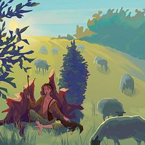 Mój projekt z kursu: Ilustracja cyfrowa i ekspresja: naucz się przekazywać emocje. Character Design, Digital Illustration, and Digital Drawing project by elizavetatiskovec - 09.03.2023