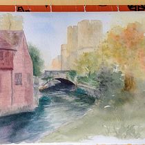My project for course: Watercolor Fundamentals: Light and Color. Painting, Watercolor Painting, and Architectural Illustration project by Mari - 09.03.2023