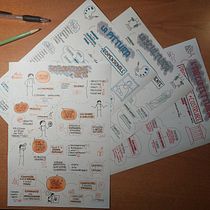 Il mio progetto del corso: Sketchnoting: comunica con note visive. Een project van Traditionele illustratie,  Creativiteit,  Tekening, Communicatie y Management En Productiviteit van paolarossato.arte - 02.09.2023