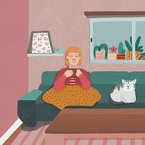 Mi proyecto del curso: Historias ilustradas con Procreate: explora texturas y pinceles. Ilustração tradicional, Ilustração digital, Desenho digital, Sketchbook, e Narrativa projeto de mariaoterocobo - 03.09.2023