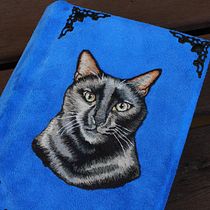 Meu projeto do curso: Retratos bordados de pet: pintura com linha. Embroider, Naturalistic Illustration, and Textile Design project by ri1901 - 09.03.2023